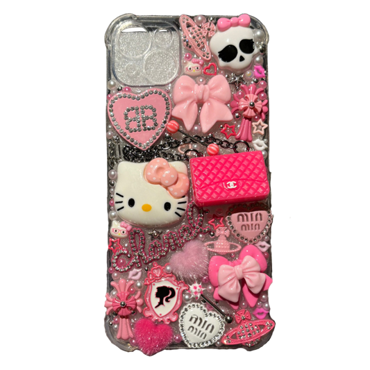 Bling'd Doll Junk Case - iPhone 15 Plus