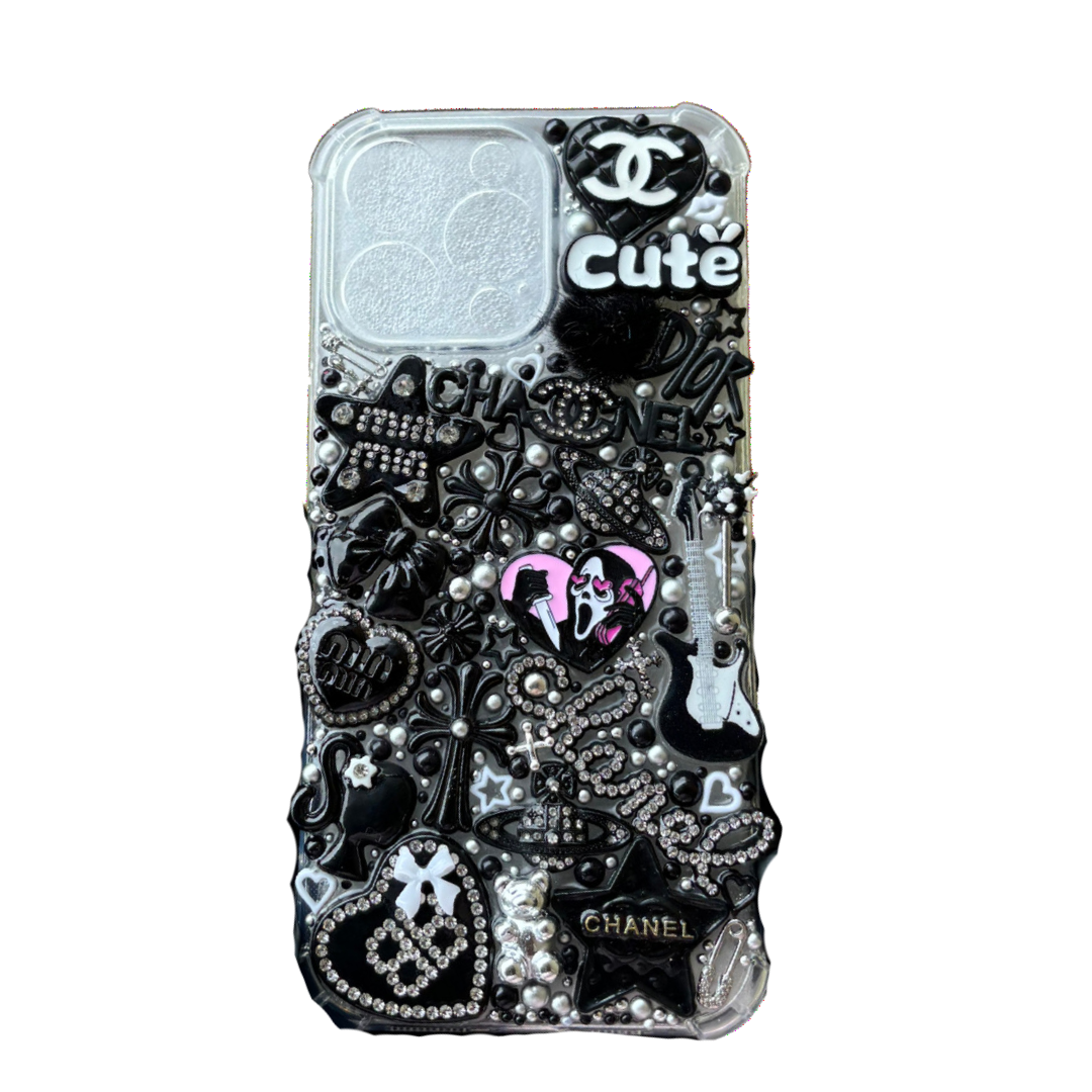 Designer Blackout Junk Case - iPhone 15 Pro Max