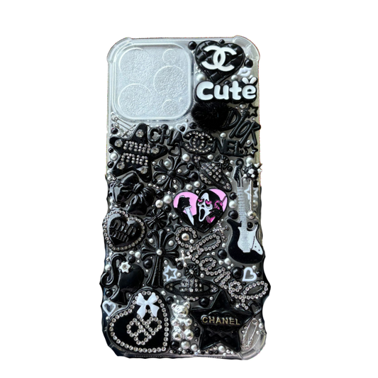 Designer Blackout Junk Case - iPhone 15 Pro Max